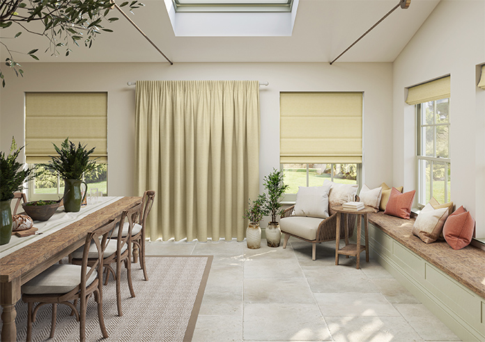 Sinclair, Cream Citrine - Made to Measure Curtains - Image 15